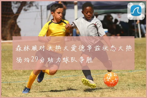 森林狼对决热火爱德华兹状态火热场均29分助力球队争胜